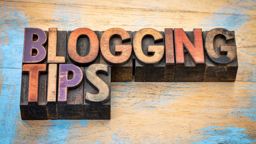 blogging tips for beginners